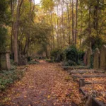 Tombstones of Highgate Cemetery, London